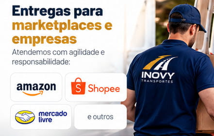 Entregas para empresas e marketplaces